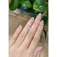 1.20 Ct. Peach Sapphire from Ceylon (Sri Lanka) Life Style