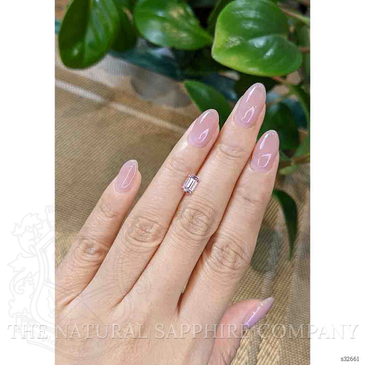 1.20 Ct. Peach Sapphire from Ceylon (Sri Lanka)