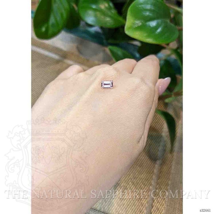 1.20 Ct. Peach Sapphire from Ceylon (Sri Lanka)