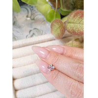 1.22 Ct. Peach Sapphire from Ceylon (Sri Lanka) Life Style