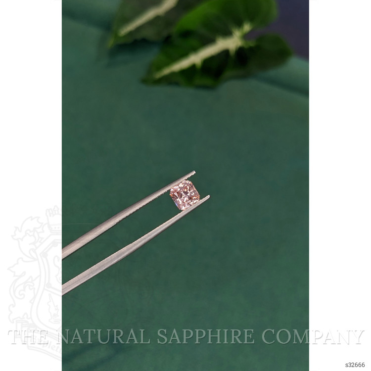 1.22 Ct. Peach Sapphire from Ceylon (Sri Lanka)