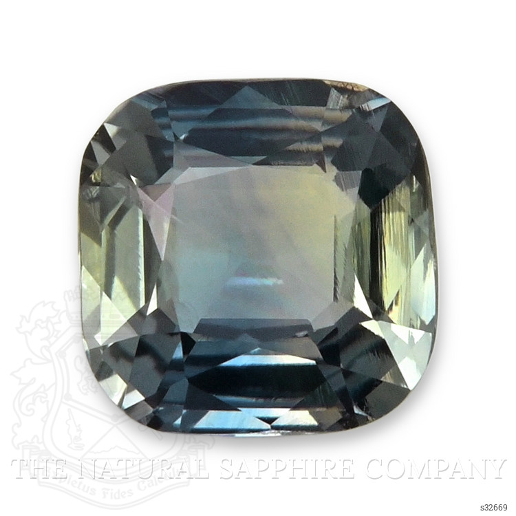 1.03 Ct. Bluish Green Sapphire from Ceylon (Sri Lanka)