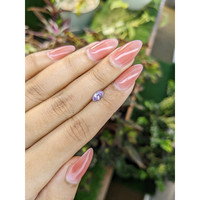 0.67 Ct. Pinkish Purple Sapphire from Ceylon (Sri Lanka) Life Style