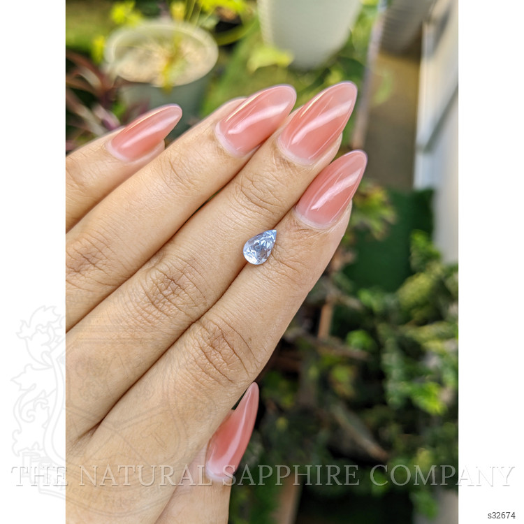 1.52 Ct. Blue Sapphire from Ceylon (Sri Lanka)