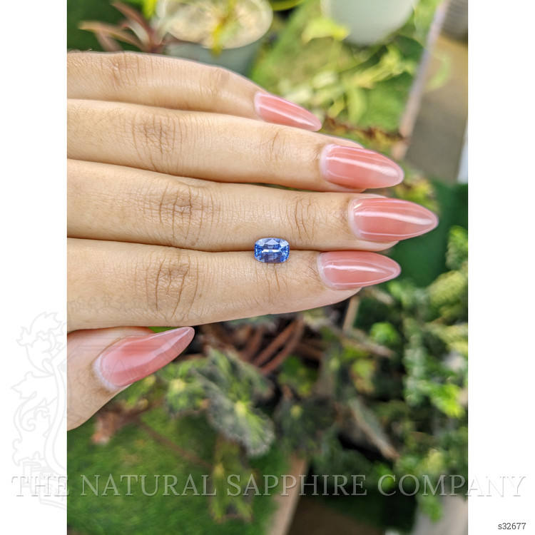 1.16 Ct. Blue Sapphire from Ceylon (Sri Lanka)
