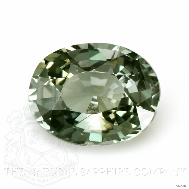 1.54 Ct. Green Sapphire from Madagascar