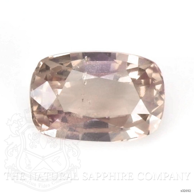 0.83 Ct. Peach Sapphire from Madagascar