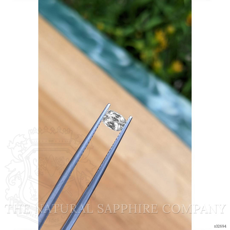 0.71 Ct. Blue Sapphire from Ceylon (Sri Lanka)