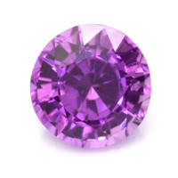 0.77 Ct. Pinkish Purple Sapphire from Madagascar Video