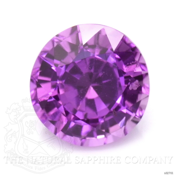 0.77 Ct. Pinkish Purple Sapphire from Madagascar