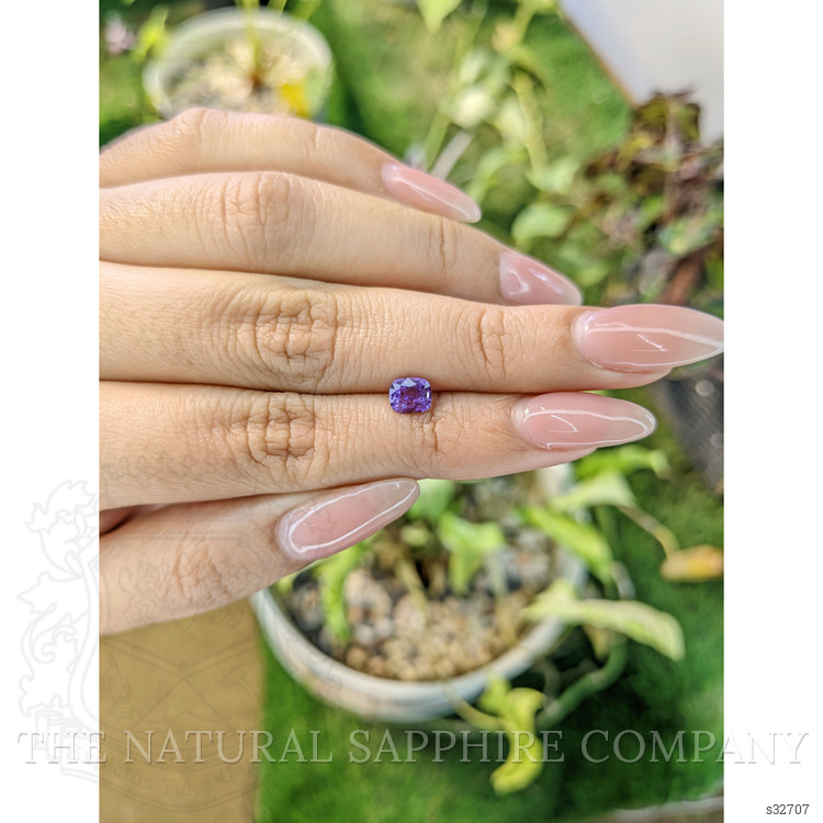 0.84 Ct. Purple Sapphire from Madagascar
