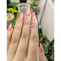 0.92 Ct. Pink Sapphire from Madagascar Life Style