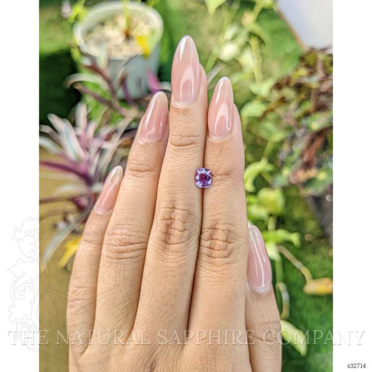 0.93 Ct. Pinkish Purple Sapphire from Madagascar