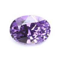 0.94 Ct. Pinkish Purple Sapphire from Madagascar Video