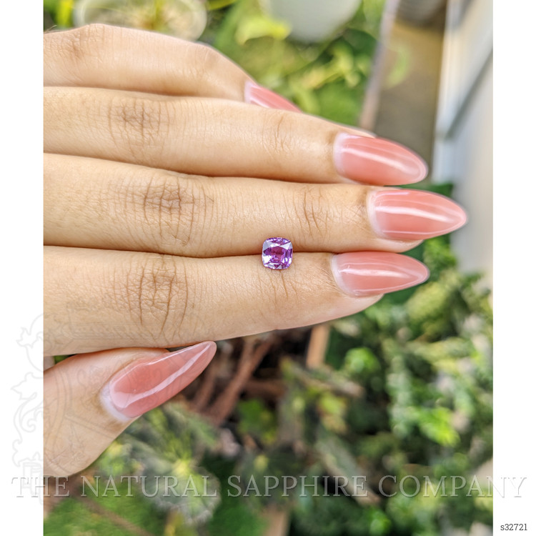 0.95 Ct. Pinkish Purple Sapphire from Madagascar