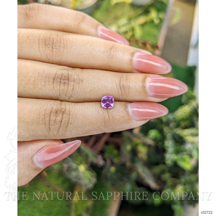 0.97 Ct. Pinkish Purple Sapphire from Madagascar