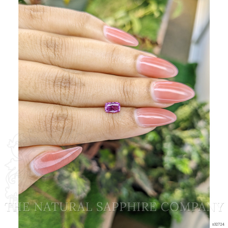 1.03 Ct. Pinkish Purple Sapphire from Madagascar