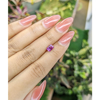 1.03 Ct. Pinkish Purple Sapphire from Madagascar Life Style
