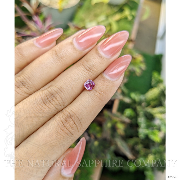1.06 Ct. Purplish Pink Sapphire from Madagascar