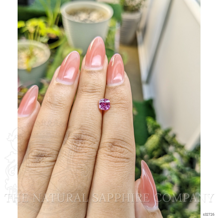 1.06 Ct. Purplish Pink Sapphire from Madagascar