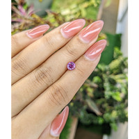 1.17 Ct. Pinkish Purple Sapphire from Madagascar Life Style
