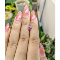 1.17 Ct. Pinkish Purple Sapphire from Madagascar Life Style
