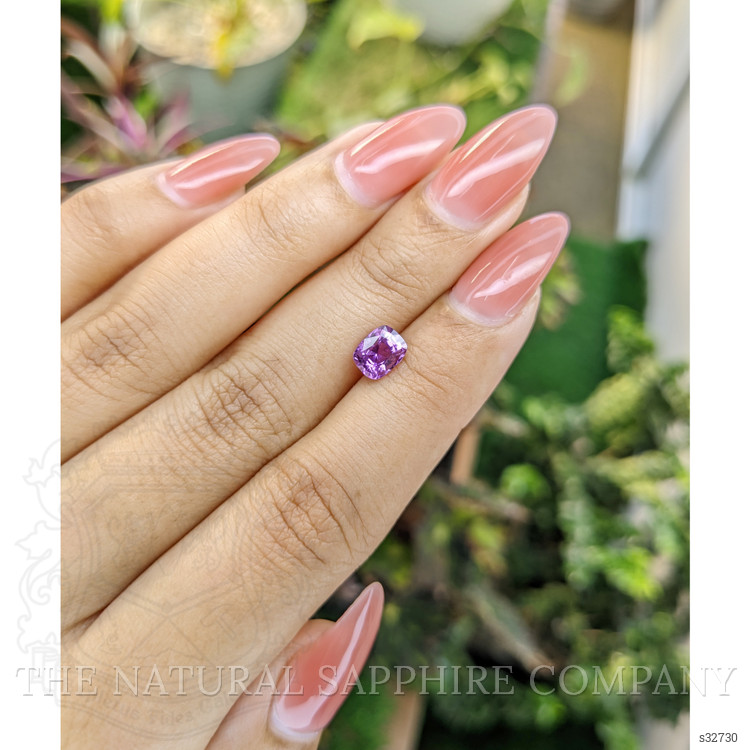1.18 Ct. Pinkish Purple Sapphire from Madagascar