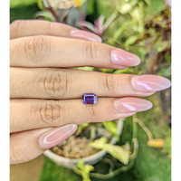 1.25 Ct. Color Change Sapphire from Madagascar Life Style