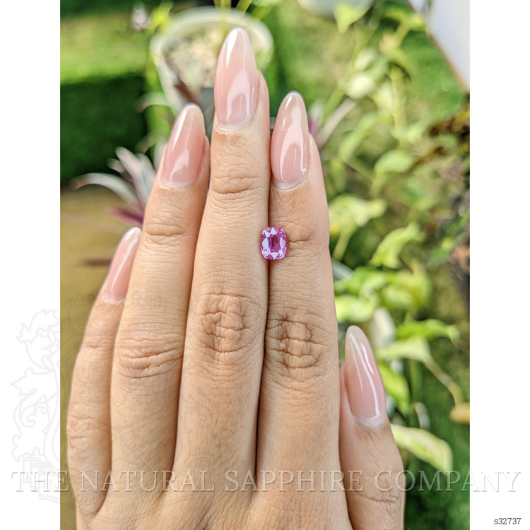 1.28 Ct. Pinkish Purple Sapphire from Madagascar