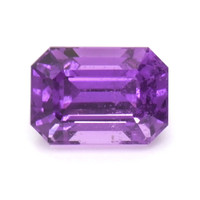 1.29 Ct. Purple Sapphire from Madagascar Video