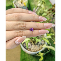 1.29 Ct. Purple Sapphire from Madagascar Life Style