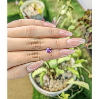 1.33 Ct. Pinkish Purple Sapphire from Madagascar Life Style