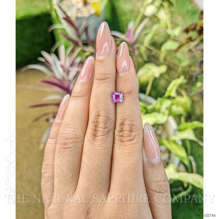 1.34 Ct. Purplish Pink Sapphire from Madagascar