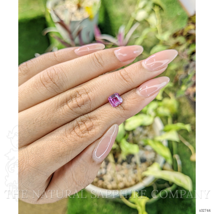1.34 Ct. Purplish Pink Sapphire from Madagascar