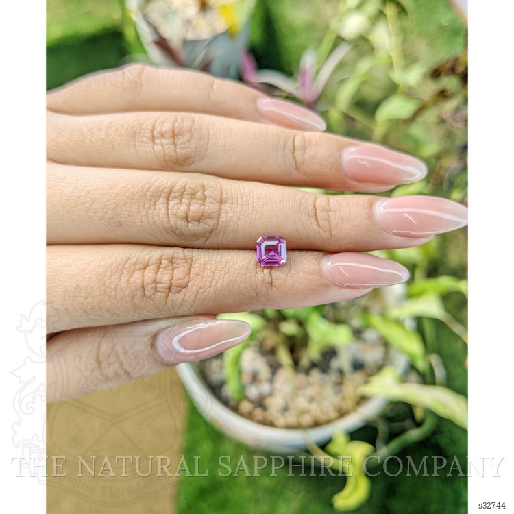 1.34 Ct. Purplish Pink Sapphire from Madagascar