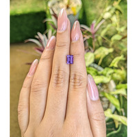 1.87 Ct. Purple Sapphire from Madagascar Life Style