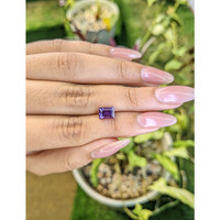 1.87 Ct. Purple Sapphire from Madagascar Life Style