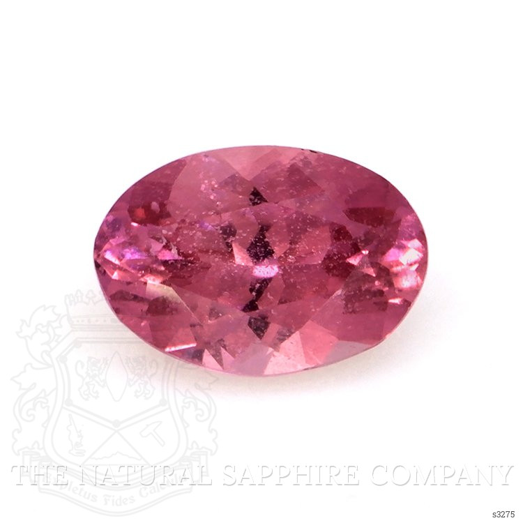 0.49 Ct. Reddish Pink Sapphire from Ceylon (Sri Lanka)