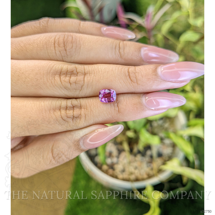 1.64 Ct. Pinkish Purple Sapphire from Madagascar