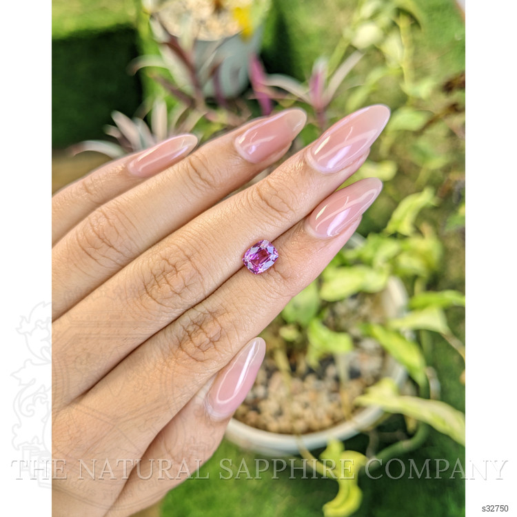 1.64 Ct. Pinkish Purple Sapphire from Madagascar