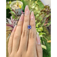 2.40 Ct. Blue Sapphire from Madagascar Life Style