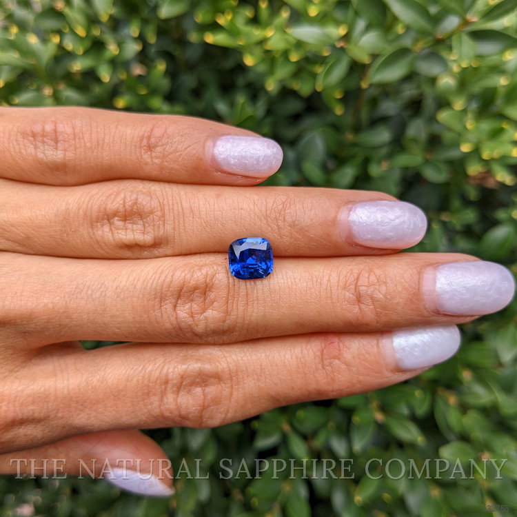 2.25 Ct. Blue Sapphire from Ceylon (Sri Lanka)