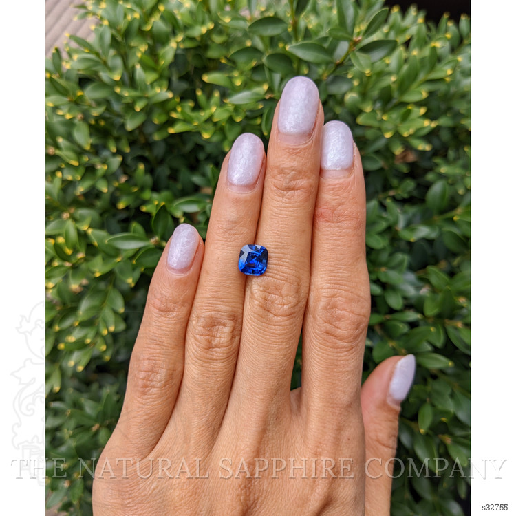2.25 Ct. Blue Sapphire from Ceylon (Sri Lanka)