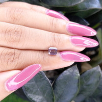 1.05 Ct. Pinkish Purple Sapphire from Ceylon (Sri Lanka) Life Style