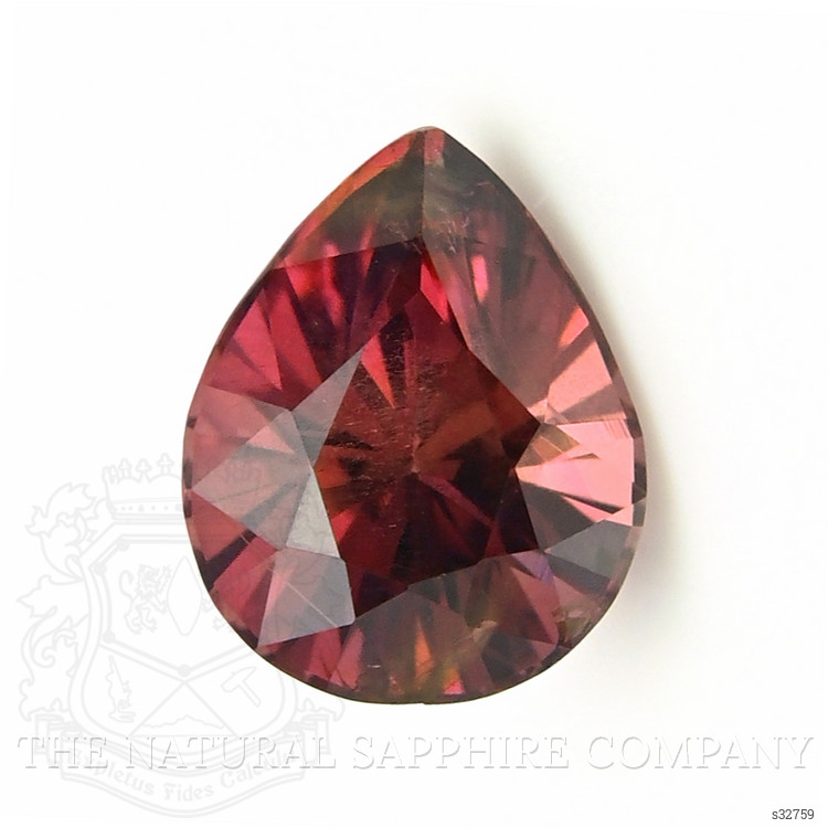 1.05 Ct. Reddish Pink Sapphire from Ceylon (Sri Lanka)