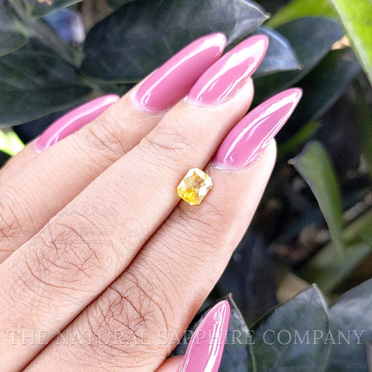 1.05 Ct. Yellow Sapphire from Ceylon (Sri Lanka)
