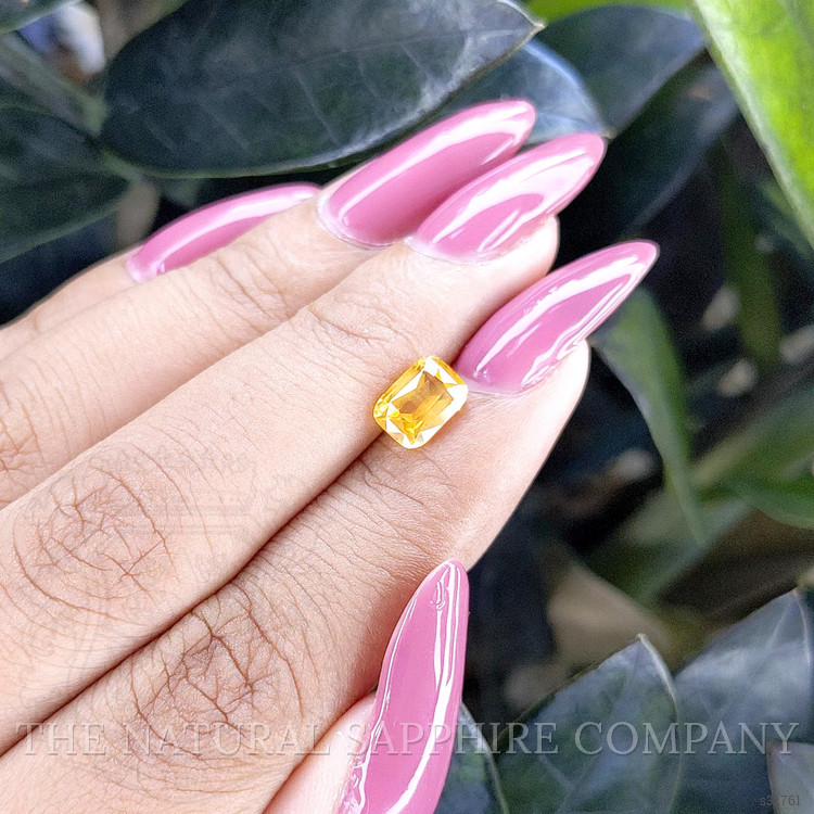 1.56 Ct. Yellow Sapphire from Ceylon (Sri Lanka)