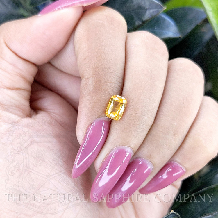 1.56 Ct. Yellow Sapphire from Ceylon (Sri Lanka)