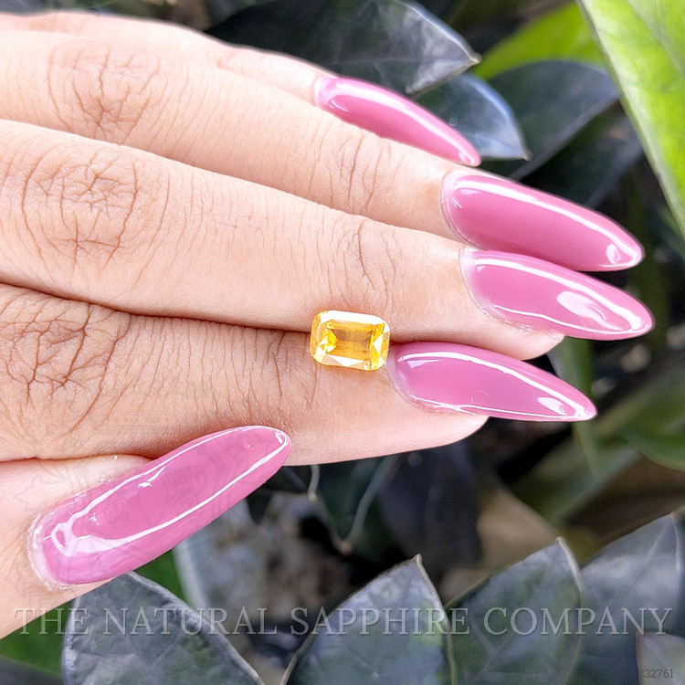 1.56 Ct. Yellow Sapphire from Ceylon (Sri Lanka)