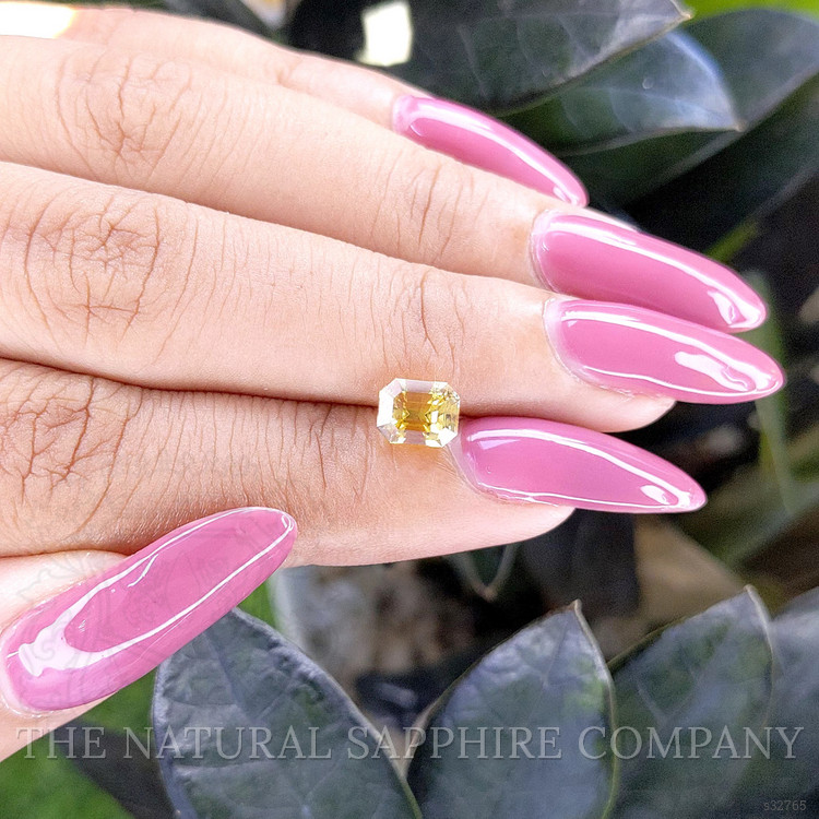 1.53 Ct. Yellow Sapphire from Ceylon (Sri Lanka)